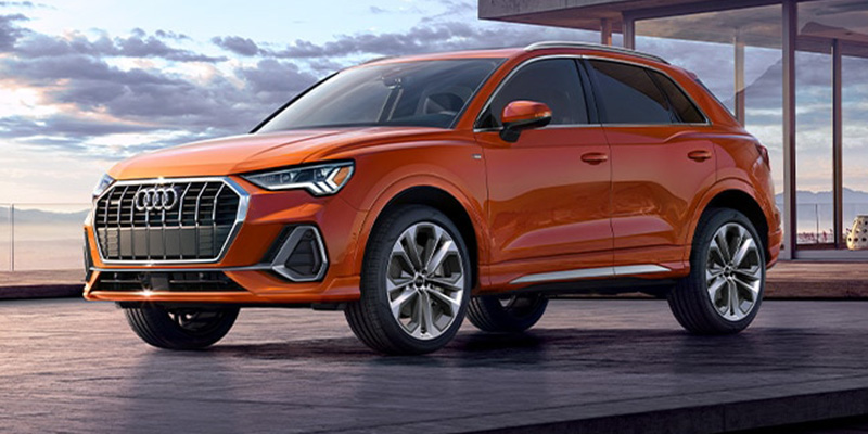 audi q3 2022 orange