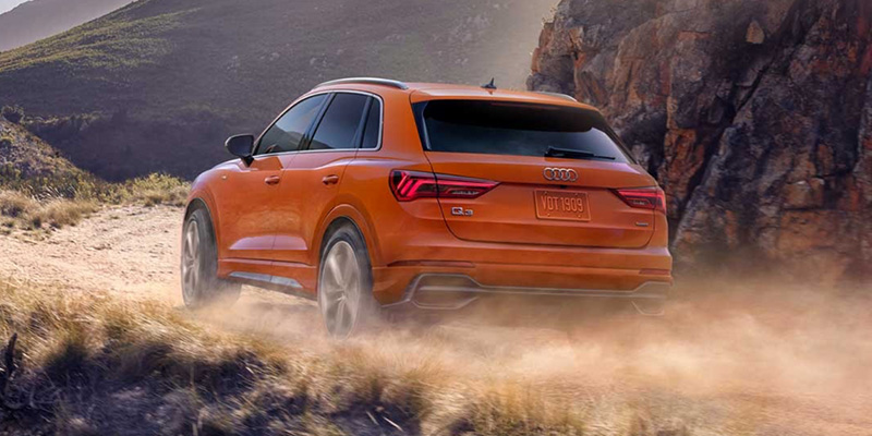 audi q3 2022 orange