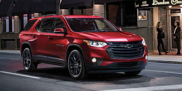 2020 Chevrolet Traverse design