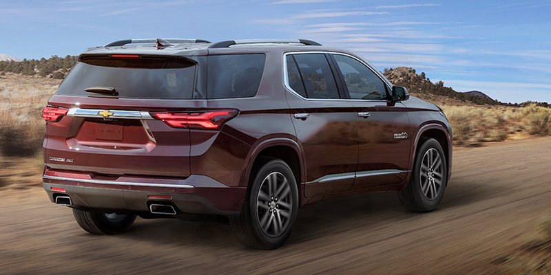 2023 Chevrolet Traverse design