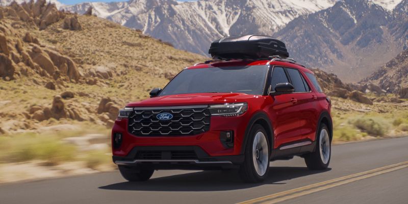 2027 Ford Explorer design