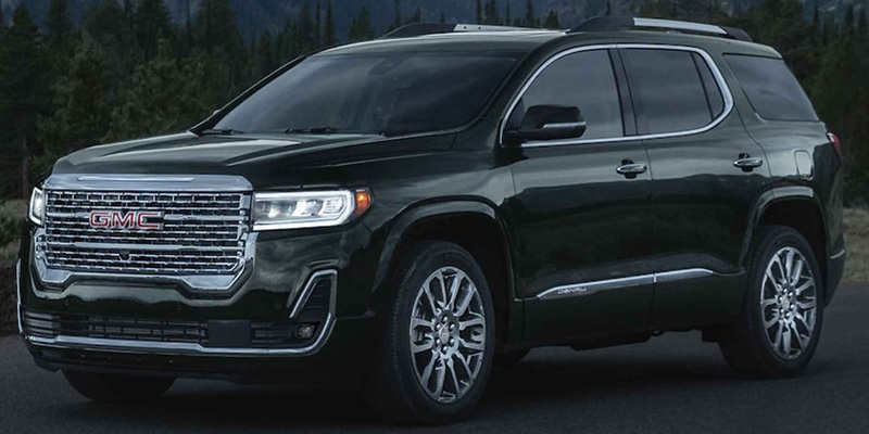 2022 GMC Acadia Denali design