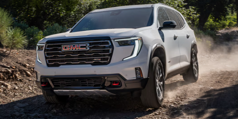 2026 GMC Acadia design