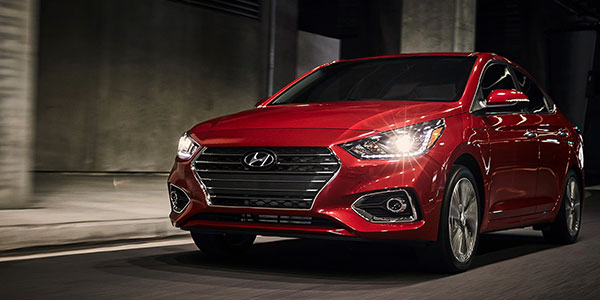 2020 Hyundai Accent technology