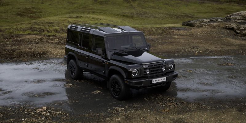 2026 INEOS Grenadier Station Wagon Black Edition design