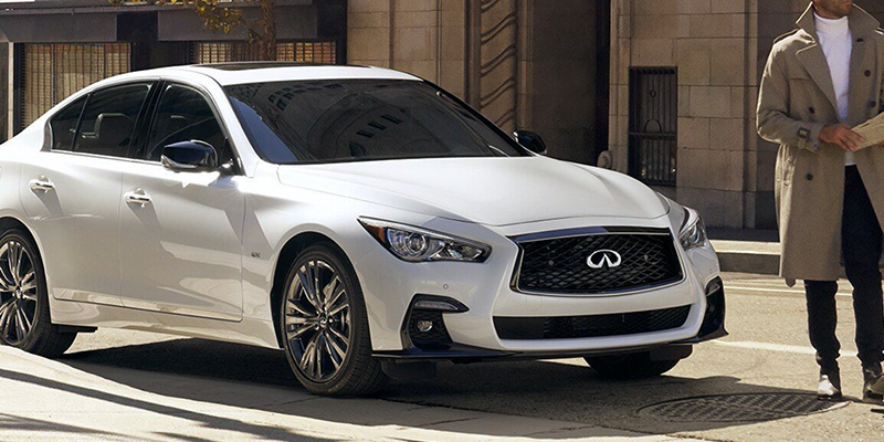 See the 2021 INFINITI Q50 in Summit, NJ | Features Review