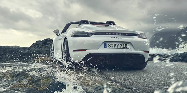 2020 Porsche 718 Spyder technology