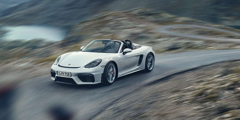  2021 Porsche 718 Spyder performance