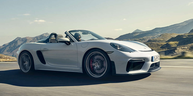  2021 Porsche 718 Spyder performance
