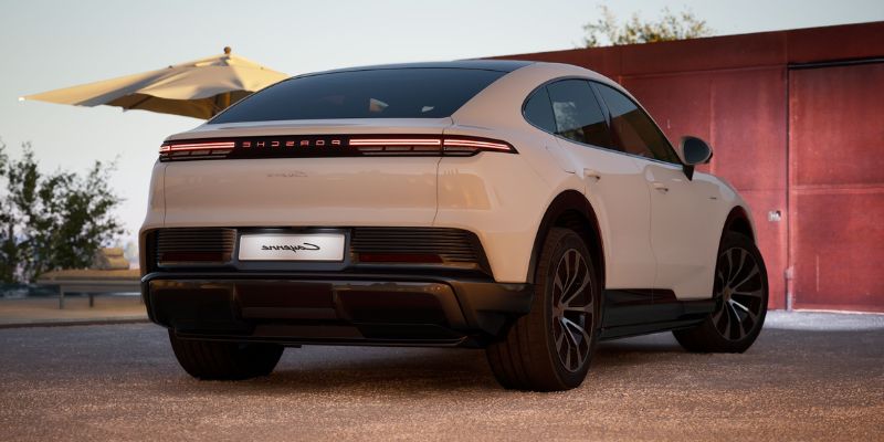 2026 Porsche Cayenne Coupe Electric design