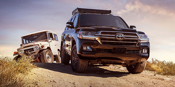 2020 Toyota Land Cruiser technology