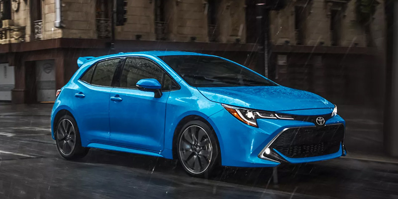 2022 Toyota Corolla Hatchback design