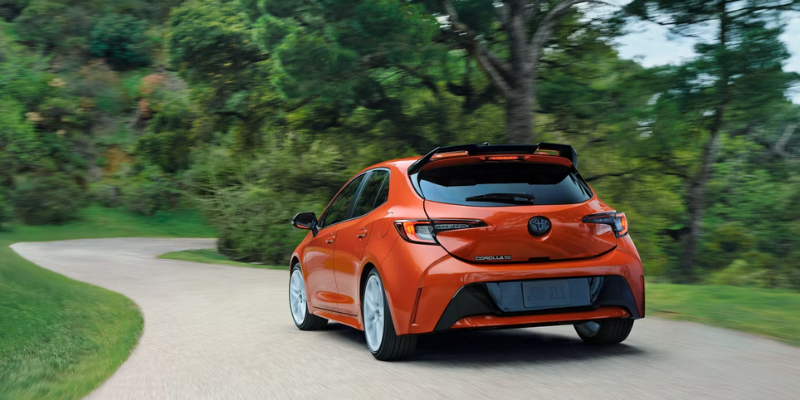 2026 Toyota Corolla Hatchback design